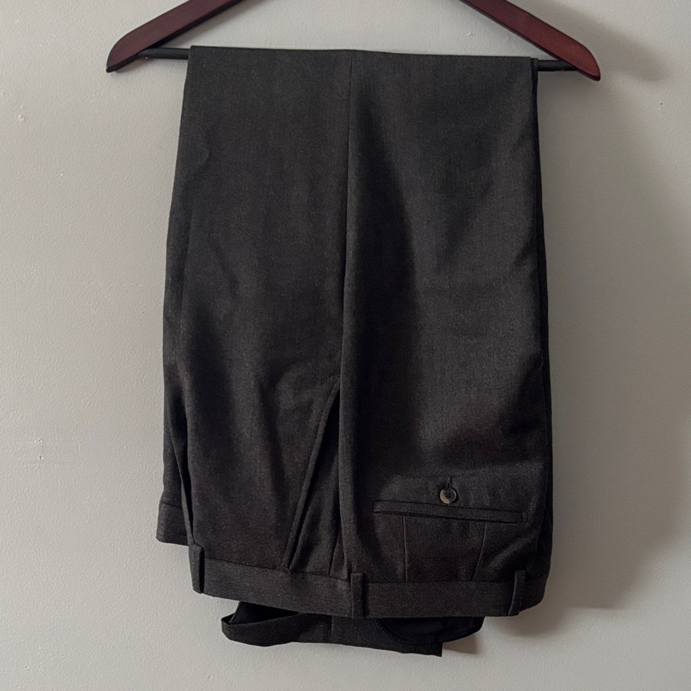 Hugo Boss Charcoal Gray Men’s Dress Pants